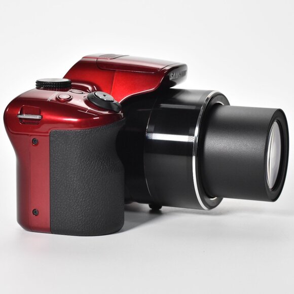 Samsung WB1100F Digital Camera 16.4MP 35x Optical Zoom HD Video WiFi NFC Red - Picture 4 of 16